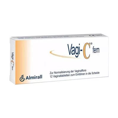VAGI C Fem vaginaaltabletid, 12 tk
