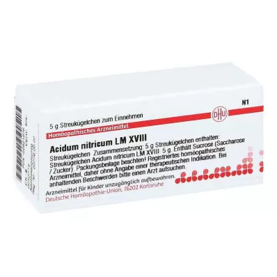 ACIDUM NITRICUM LM XVIII Gloobulid, 5 g