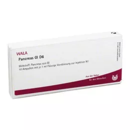 PANCREAS GL D 6 ampulli, 10X1 ml