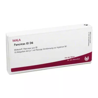 PANCREAS GL D 6 ampulli, 10X1 ml