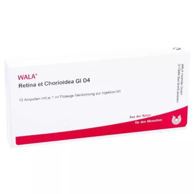 RETINA ET Chorioidea GL D 4 ampulli, 10X1 ml
