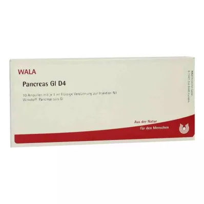 PANCREAS GL D 4 ampulli, 10X1 ml