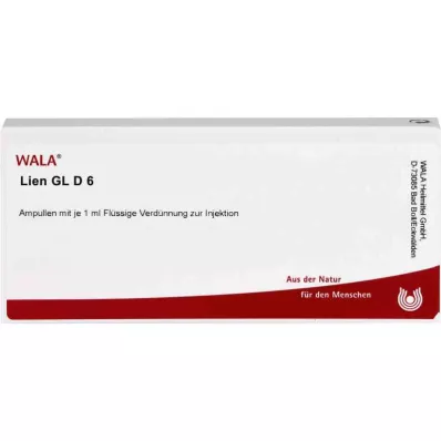 LIEN GL D 6 ampulli, 10X1 ml