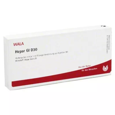 HEPAR GL D 30 ampulli, 10X1 ml