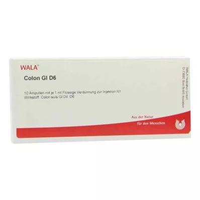 COLON GL D 6 ampulli, 10X1 ml