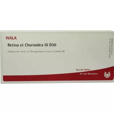 RETINA ET Chorioidea GL D 30 ampulli, 10X1 ml