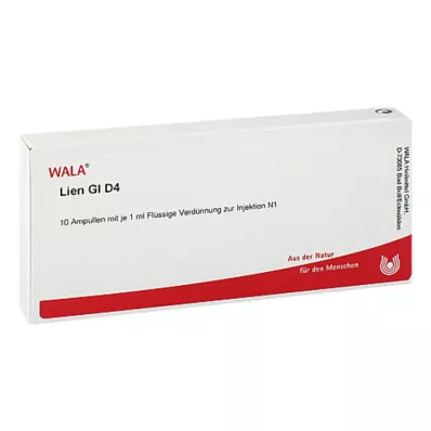 LIEN GL D 4 ampulli, 10X1 ml