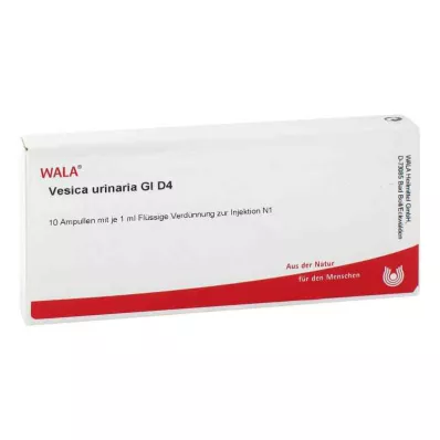 VESICA URINARIA GL D 4 ampulli, 10X1 ml