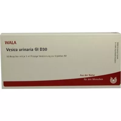 VESICA URINARIA GL D 30 ampulli, 10X1 ml