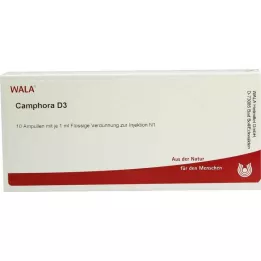 CAMPHORA D 3 ampulli, 10X1 ml