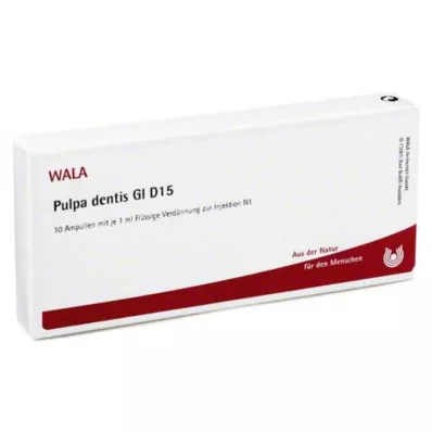 PULPA DENTIS GL D 15 ampullid, 10X1 ml