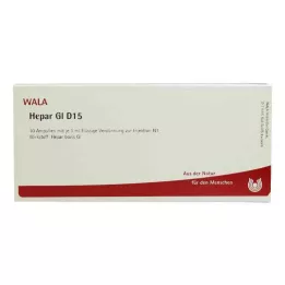 HEPAR GL D 15 ampullid, 10X1 ml
