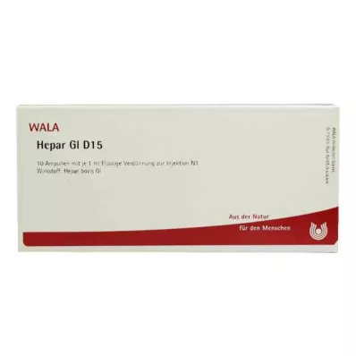 HEPAR GL D 15 ampullid, 10X1 ml