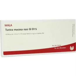 TUNICA limaskesta nasi GL D 15 ampulli, 10X1 ml