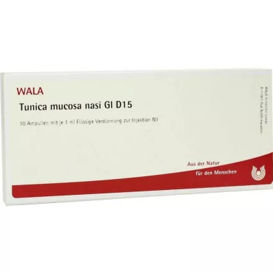 TUNICA limaskesta nasi GL D 15 ampulli, 10X1 ml