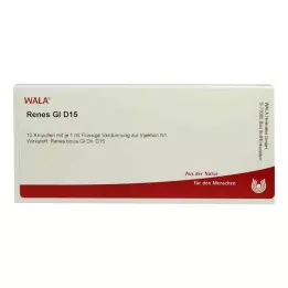 RENES GL D 15 ampullid, 10X1 ml