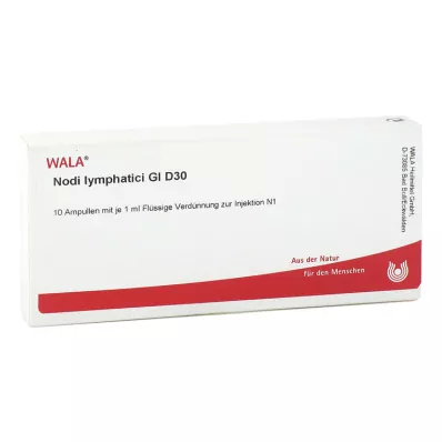 NODI lymphatici GL D 30 ampulli, 10X1 ml