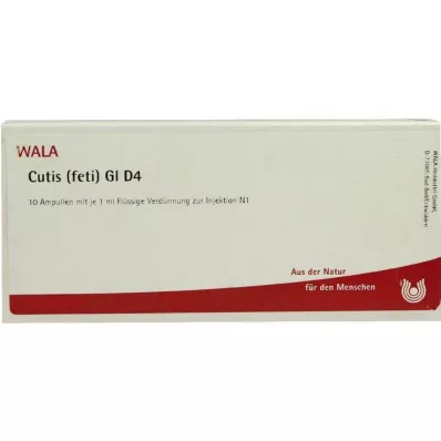 CUTIS feti GL D 4 ampulli, 10X1 ml