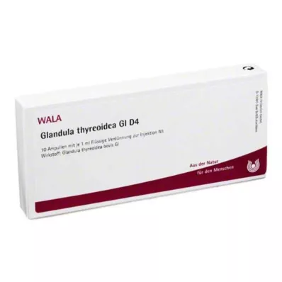GLANDULA THYREOIDEA GL D 4 ampulli, 10X1 ml GLANDULA THYREOIDEA GL D 4 ampulli, 10X1 ml