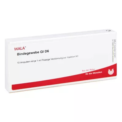 BINDEGEWEBE GL D 6 ampulli, 10X1 ml BINDEGEWEBE GL D 6 ampulli, 10X1 ml