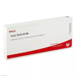 CUTIS feti GL D 6 ampulli, 10X1 ml