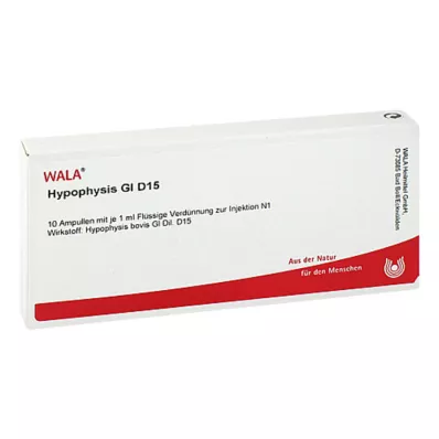 HYPOPHYSIS GL D 15 ampullid, 10X1 ml