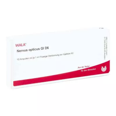NERVUS OPTICUS GL D 6 ampulli, 10X1 ml