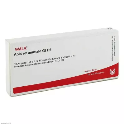 APIS EX animale GL D 6 ampulli, 10X1 ml