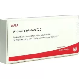 ARNICA E Planta tota D 20 ampulli, 10X1 ml