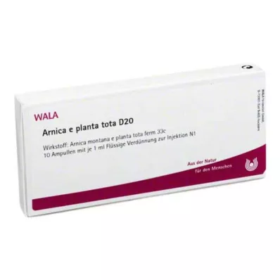 ARNICA E Planta tota D 20 ampulli, 10X1 ml