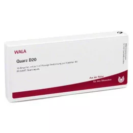 QUARZ D 20 ampulli, 10X1 ml