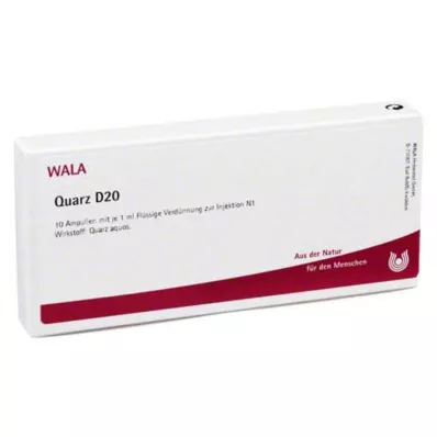 QUARZ D 20 ampulli, 10X1 ml