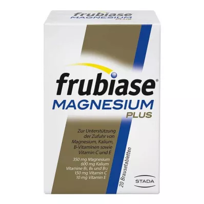 FRUBIASE MAGNESIUM Plus kihisevad tabletid, 20 tk