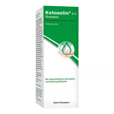 KETOZOLIN 2% šampoon, 120 ml
