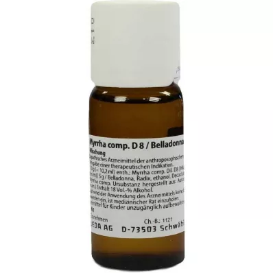 MYRRHA comp.D 8/Belladonna Radix D 10 aa segu, 50 ml MYRRHA comp.D 8/Belladonna Radix D 10 aa segu, 50 ml