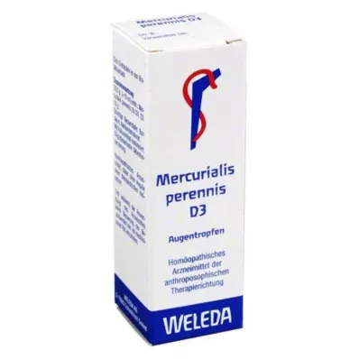 MERCURIALIS PERENNIS D 3 silmatilk, 10 ml MERCURIALIS PERENNIS D 3 silmatilk, 10 ml