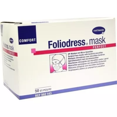 FOLIODRESS mask Comfort perfect green OP-maskid, 50 tk