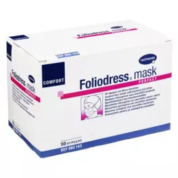 FOLIODRESS mask Comfort perfect green OP-maskid, 50 tk