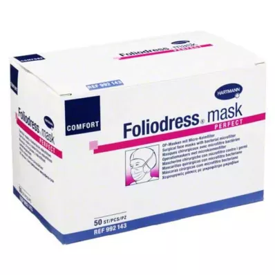 FOLIODRESS mask Comfort perfect green OP-maskid, 50 tk
