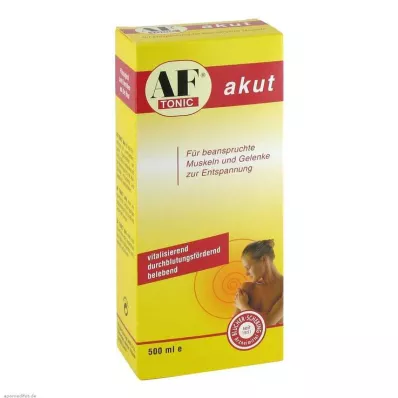 AF TONIC akuutne vedelik, 500 ml AF TONIC akuutne vedelik, 500 ml