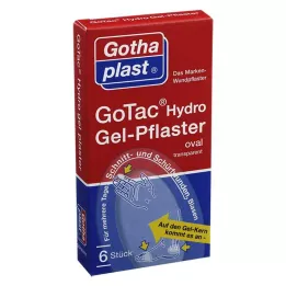 GOTAC Haavakile koos geeliplaadiga, 6 tk