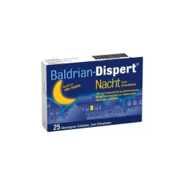 BALDRIAN DISPERT Öösel magama jäämise tablett, 25 tk