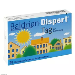 BALDRIAN DISPERT Päeva kaetud tabletid, 40 tk