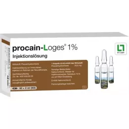 PROCAIN-Loges 1% süstelahus, ampullid, 50X2 ml