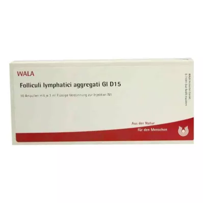 FOLLICULI LYMPHATICI agregaat GL D 15 ampulli, 10X1 ml FOLLICULI LYMPHATICI agregaat GL D 15 ampulli, 10X1 ml
