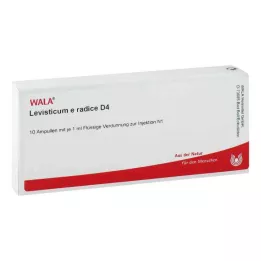LEVISTICUM E radice D 4 ampulli, 10X1 ml