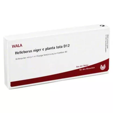 HELLEBORUS NIGER e planta tota D 12 ampulli, 10X1 ml