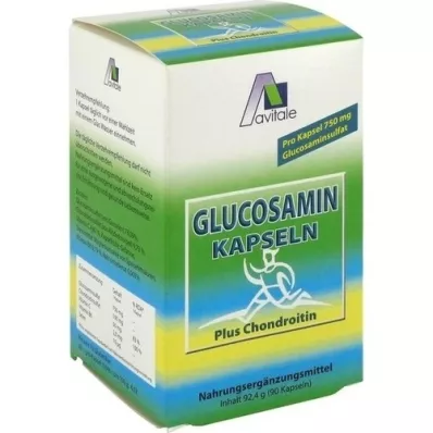 GLUCOSAMIN 750 mg+kondroitiin 100 mg kapslid, 90 tk