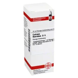 CALCIUM FLUORATUM D 6 Lahjendus, 20 ml