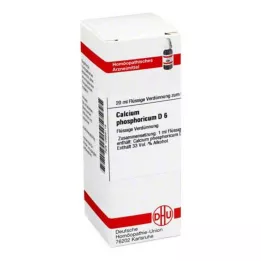 CALCIUM PHOSPHORICUM D 6 Lahjendus, 20 ml